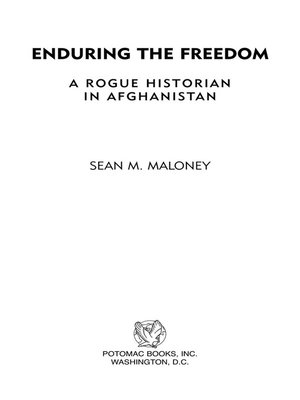 cover image of Enduring the Freedom